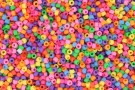 Plastperler - Ringer fargemix 1 kg thumbnail
