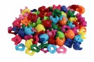 Plastperler miks former/farger 1 kg thumbnail