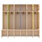 Garderobe med 6 plasser	 thumbnail