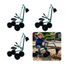 Pakkepris - 3 stk gravemaskin med hjul thumbnail