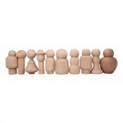 Trefigurer assorterte  - 10 stk thumbnail