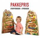 PAKKEPRIS: Veggmontert kulebane  - Eventyrskogen  og Dyrehagen thumbnail