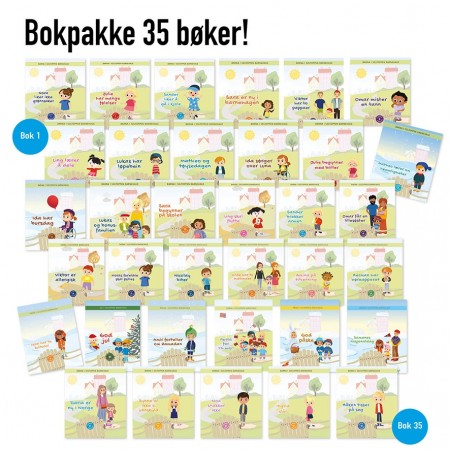 Bokpakke - alle 35 bøker i serien