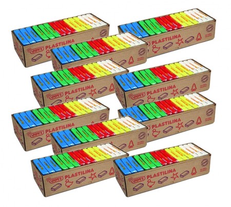 Plastilina - modellmasse PAKKEPRIS 10 ESKER
