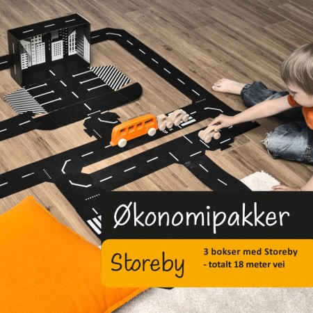 ToddleRoad økonomipakke Storeby 1