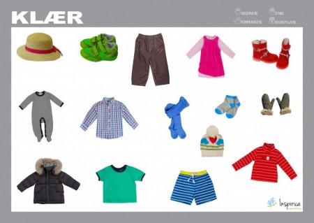 Begrepstavler 7 stk - Diverse tema