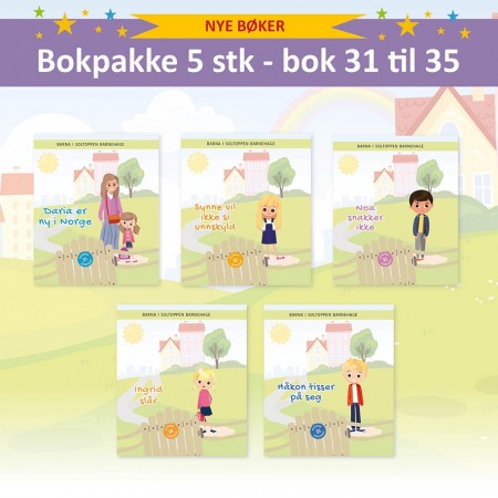 Bokpakke 5 nye bøker (utgitt jan-26)