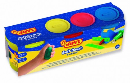 Modellmasse soft, 125ml x 3 stk