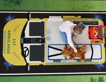 Teppe - Ambulanse