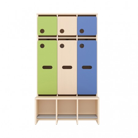 Garderobe med 3 plasser