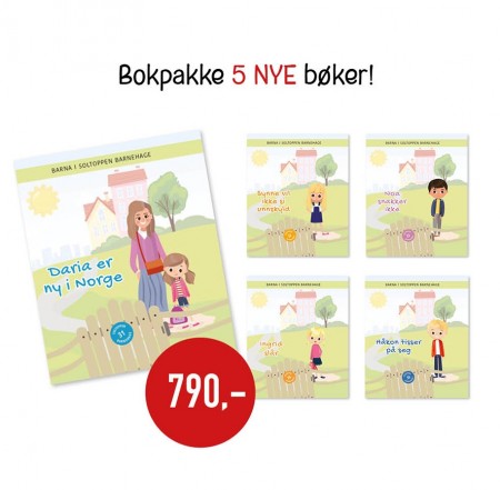 Bokpakke 5 nye bøker