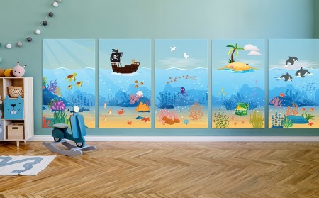 Støydempende veggpaneler - Havdyr