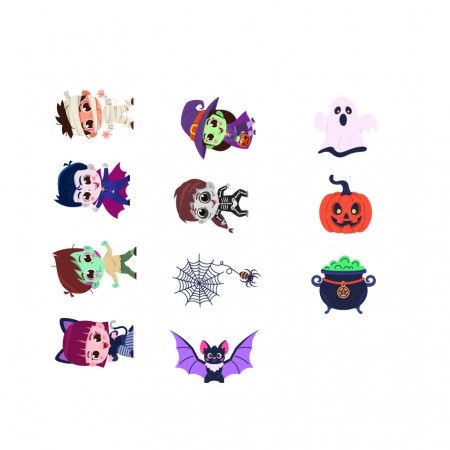 Halloween - 500 stk