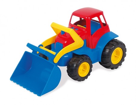 Traktor med frontlaster