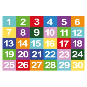 Tallteppe 200 x 133 cm